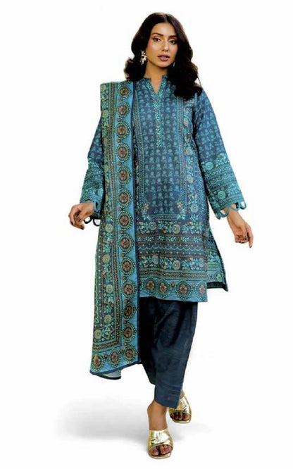 Gul Ahmed Digital Printed Lawn 3PC