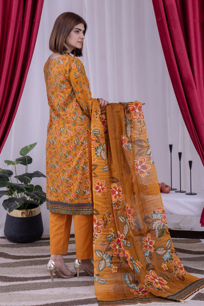 Arfa By Marooj Digital Printed Lawn 3PC