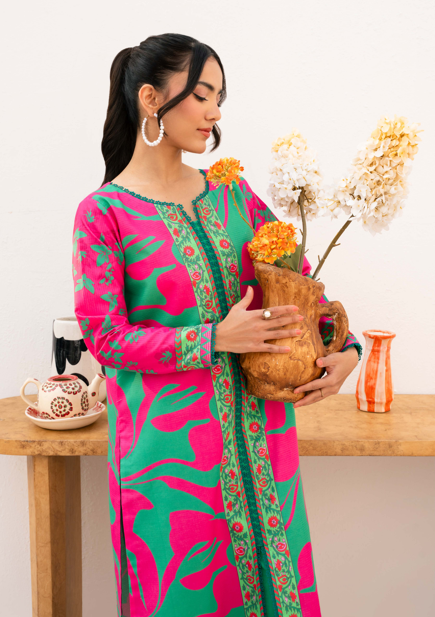 Dune & Bloom By Naqsh Digital Printed Lawn 2PC
