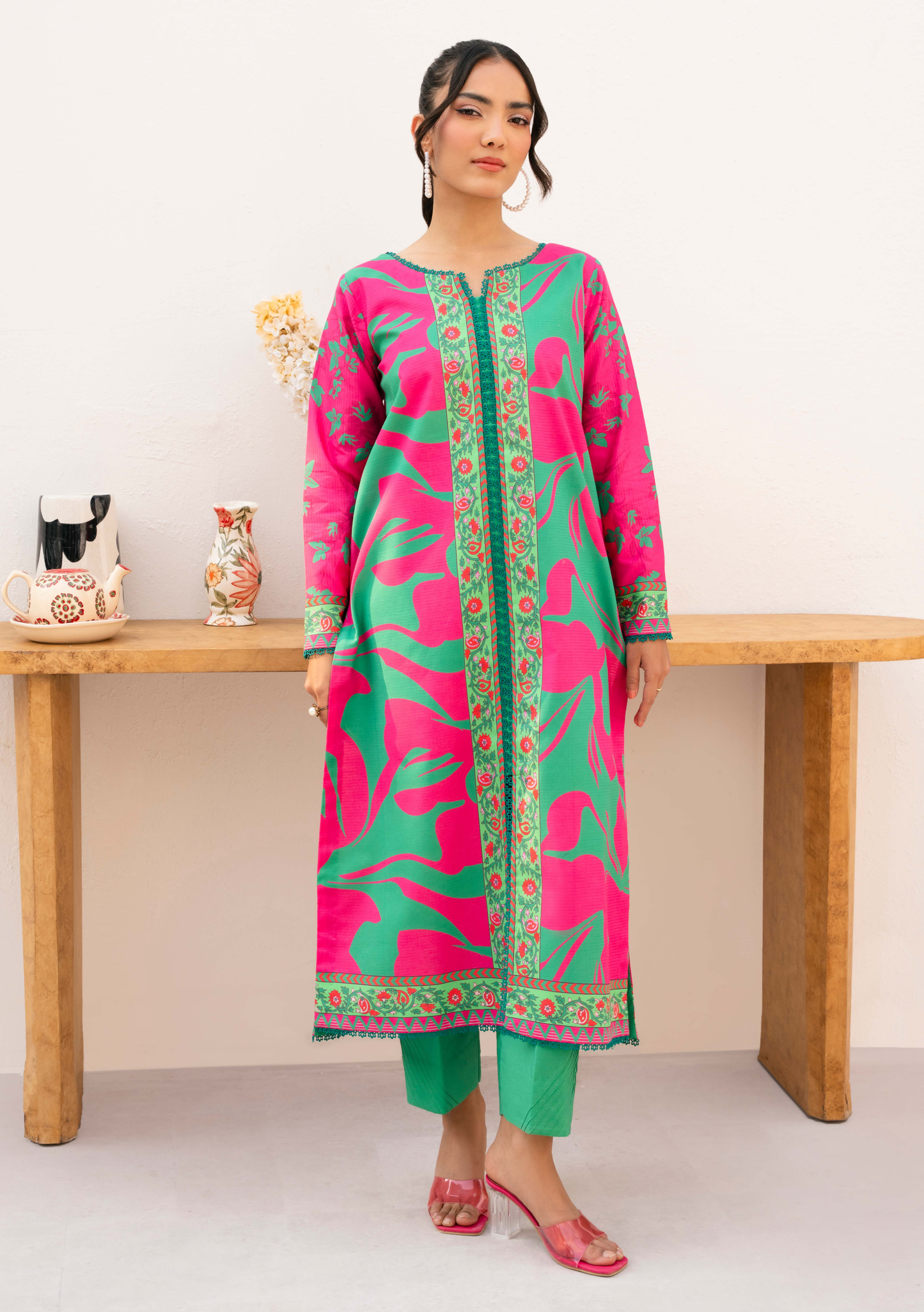 Dune & Bloom By Naqsh Digital Printed Lawn 2PC