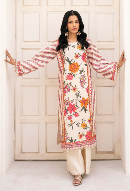 Dune & Bloom By Naqsh Digital Printed Lawn 2PC