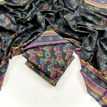Kayseria All Over Digital Printed Khaddar 3PC