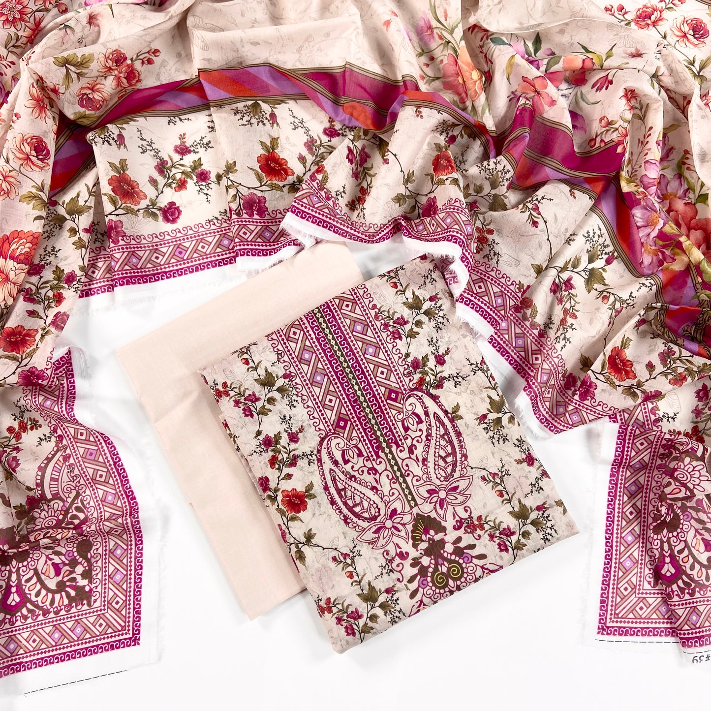 Mashaim Digital Printed Lawn 3PC