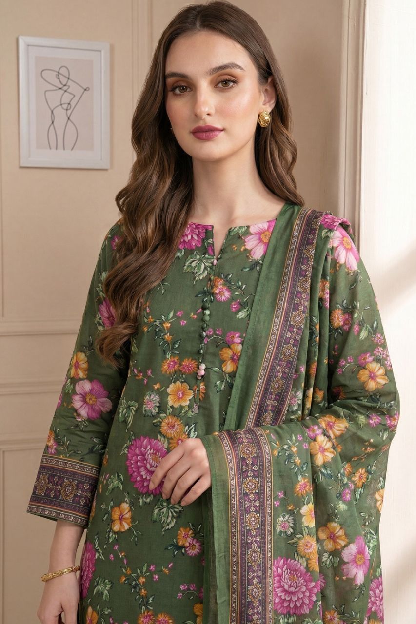 Rang Preet Digital Printed Lawn 3PC