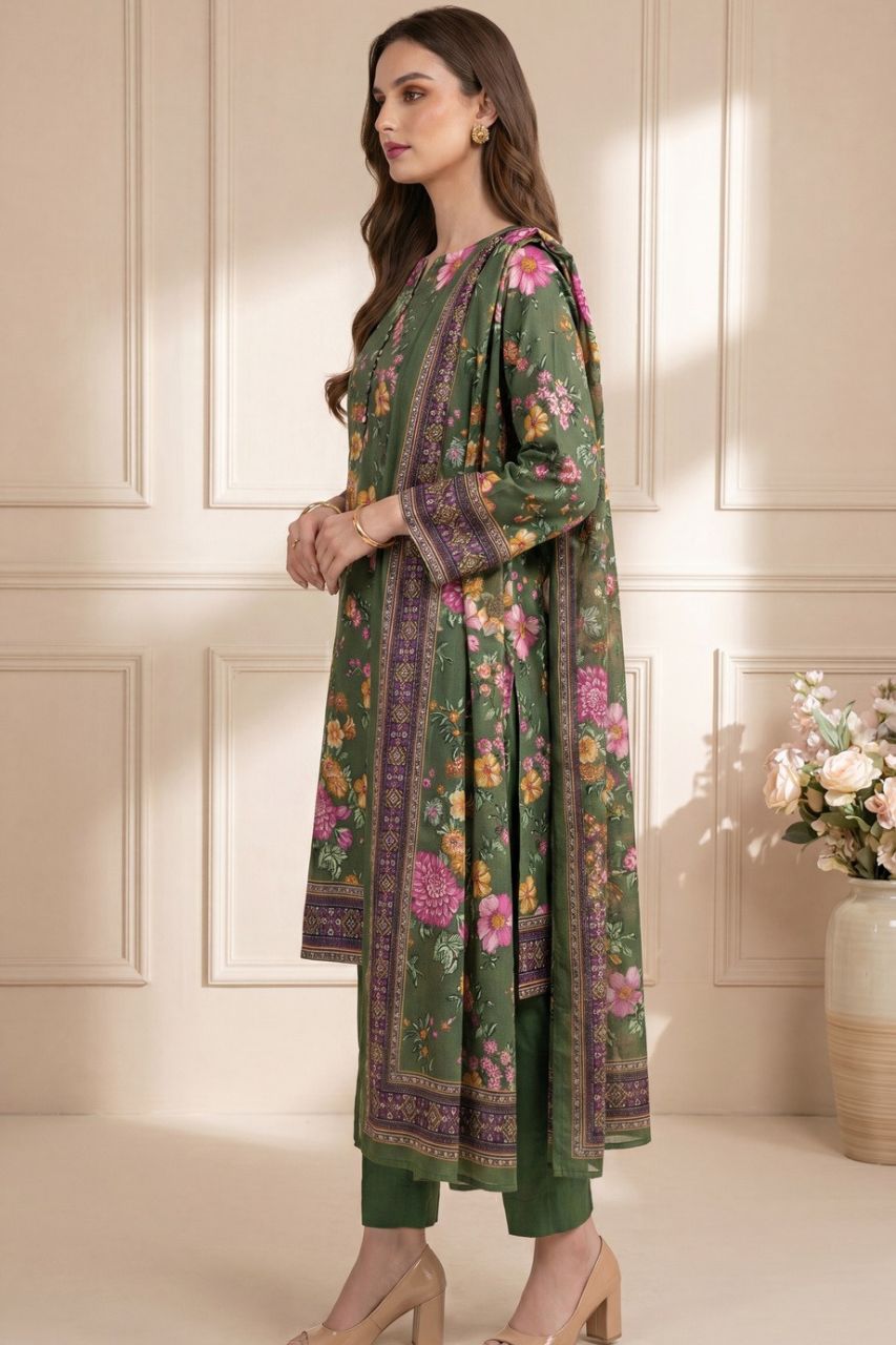 Rang Preet Digital Printed Lawn 3PC