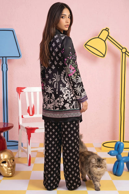 Zesh Printed Silk 2PC