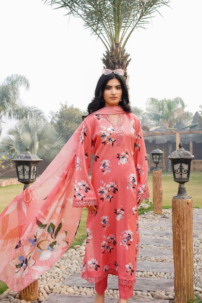 Madham By Lala Digital Printed Lawn 3PC