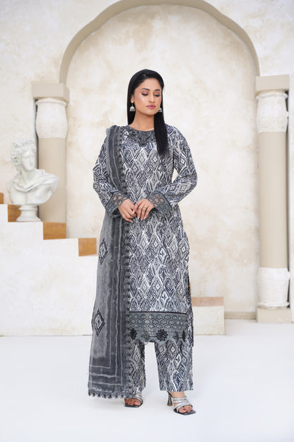 Jashn-e-Baharan By Anaya Noor Emb & Digital Printed Lawn 3PC