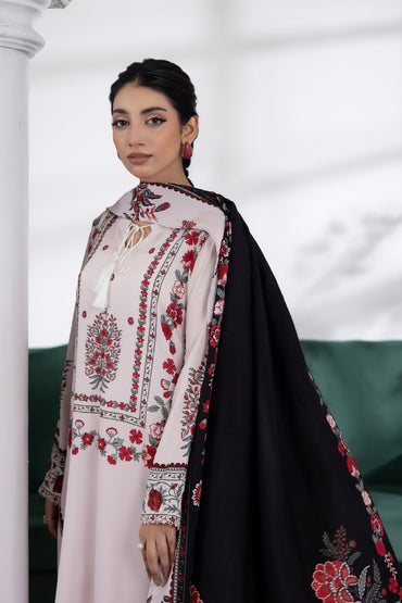 Anaya Noor Digital Printed Stone Linen 3PC