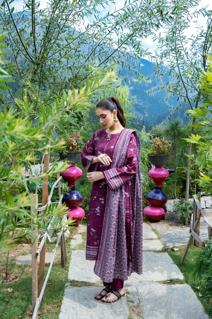 Zesh Airjet Printed Khaddar 3PC