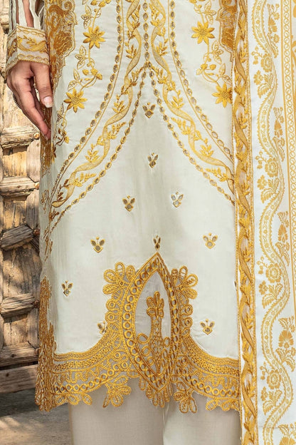 Falak By Feroza Luxury Embroidered Staple 3PC
