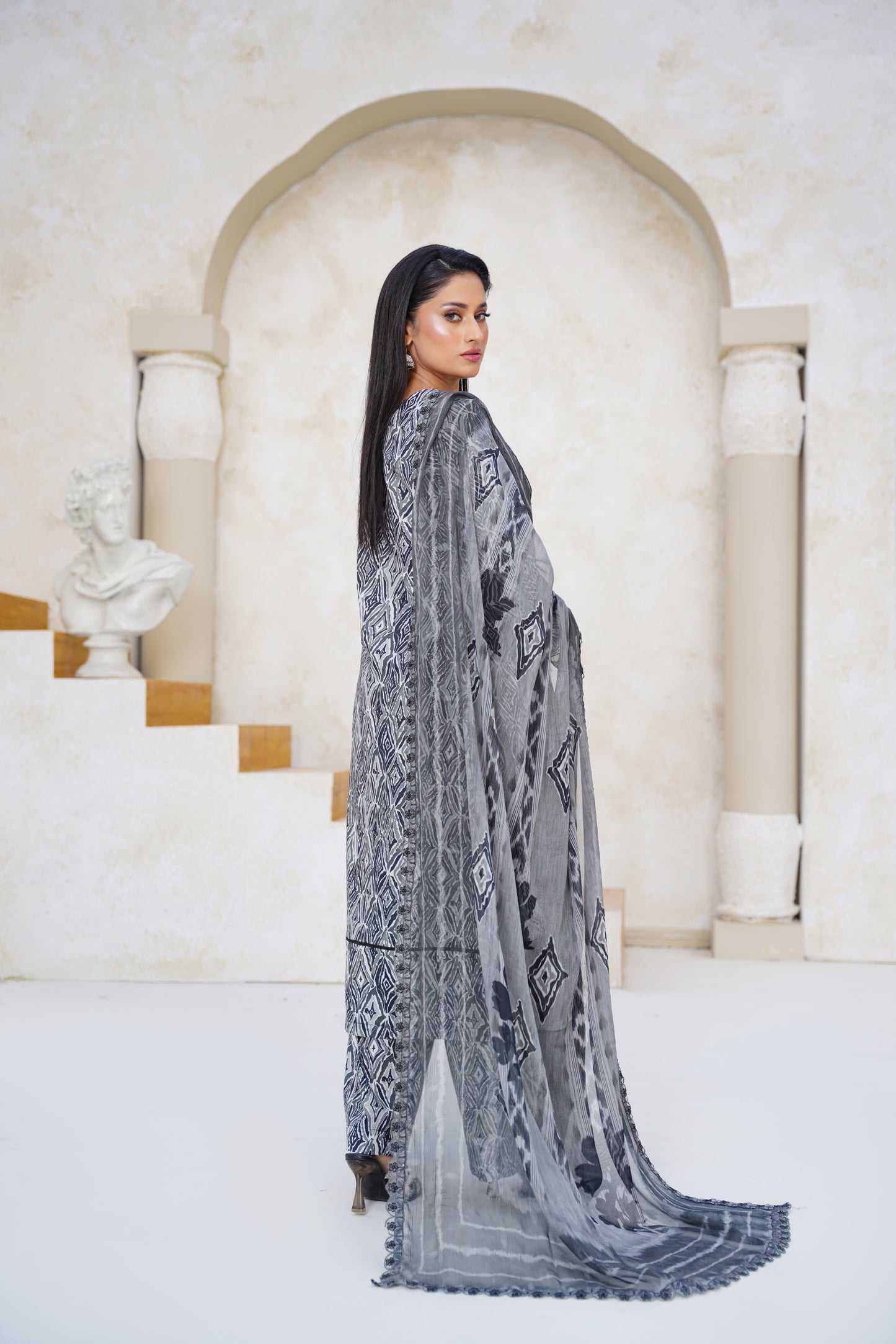Jashn-e-Baharan By Anaya Noor Emb & Digital Printed Lawn 3PC