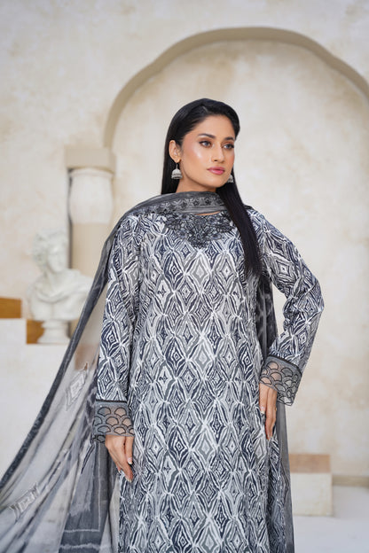 Jashn-e-Baharan By Anaya Noor Emb & Digital Printed Lawn 3PC