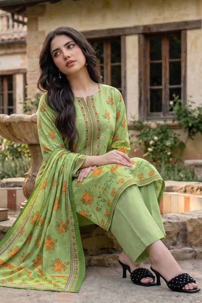 Mashaim Digital Printed Linen 3PC