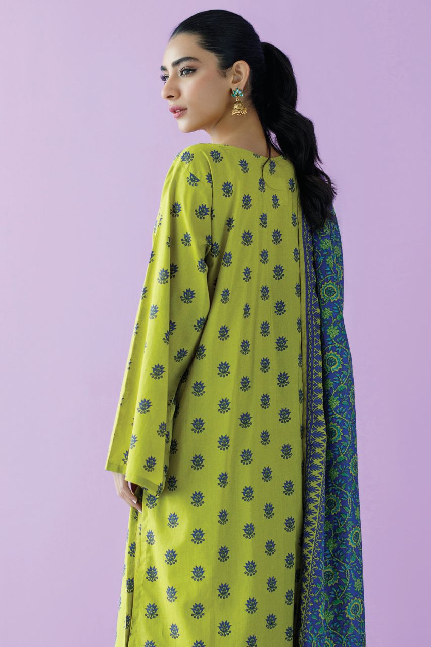 Orient Basic Printed Lawn 3PC