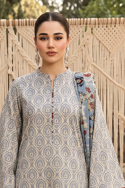 Zesh Digital Printed Viscose 3PC