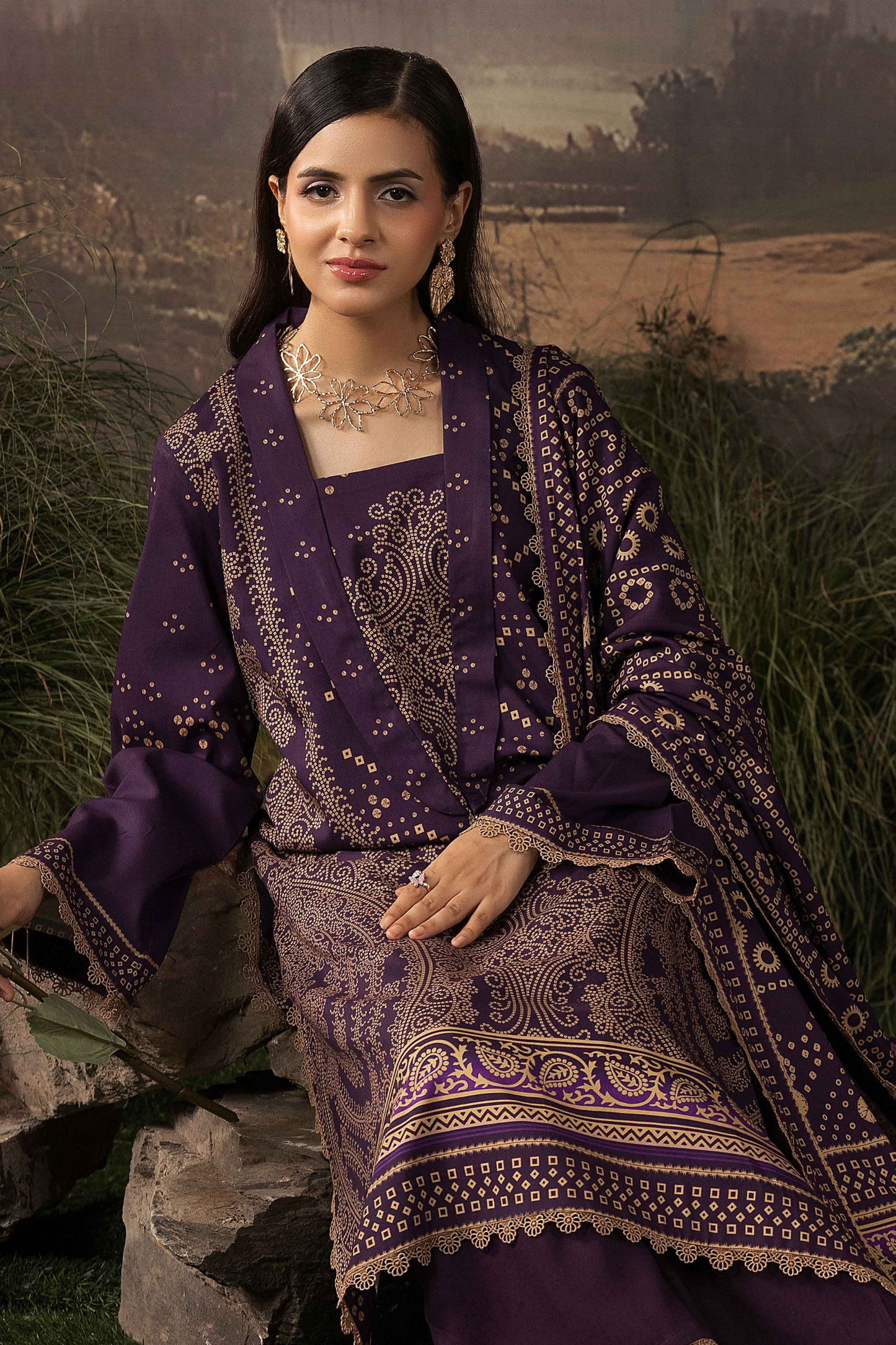 Raiha Luxury Linen 3PC