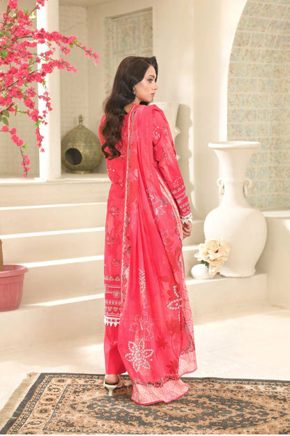 Reemse Digital Printed Lawn 3PC