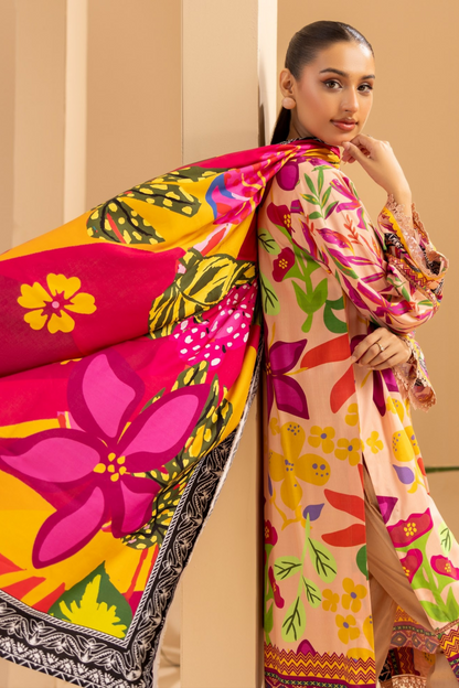 Motifz Premium Printed Linen 3PC