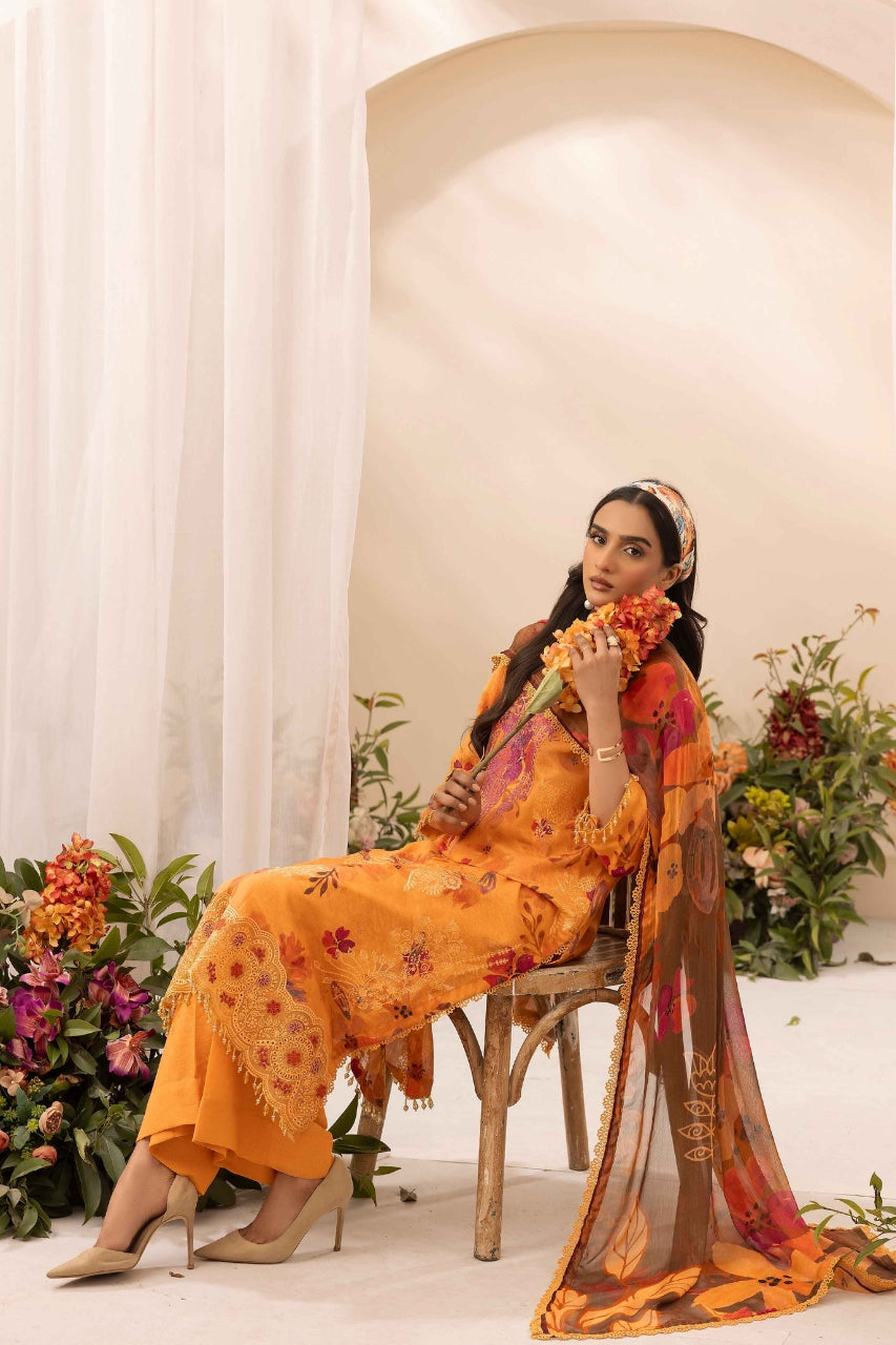 Omre Emb Lawn Karandi 3PC