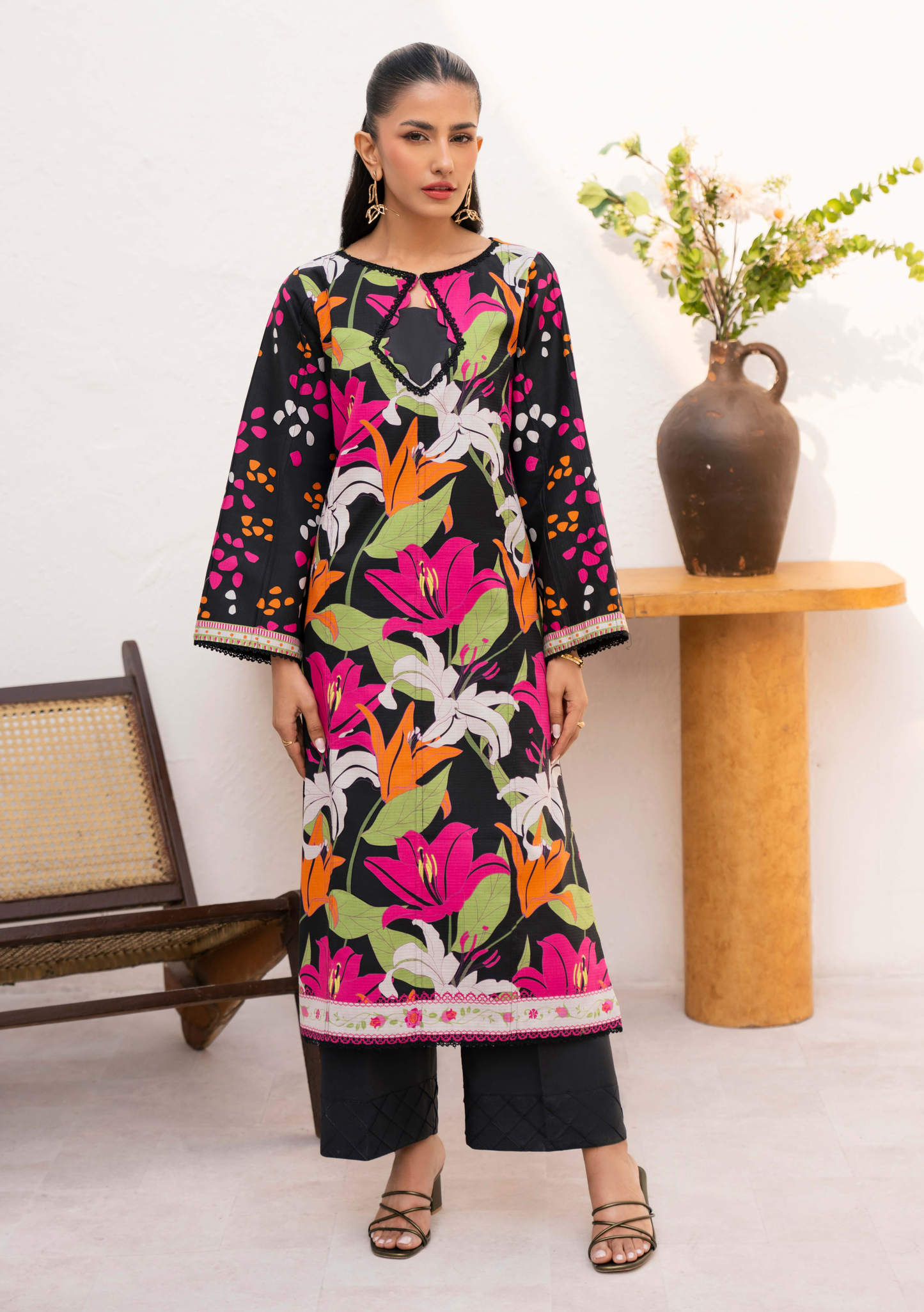 Dune & Bloom By Naqsh Digital Printed Lawn 2PC