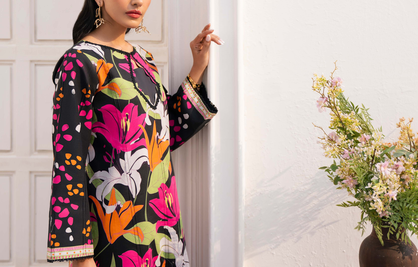 Dune & Bloom By Naqsh Digital Printed Lawn 2PC