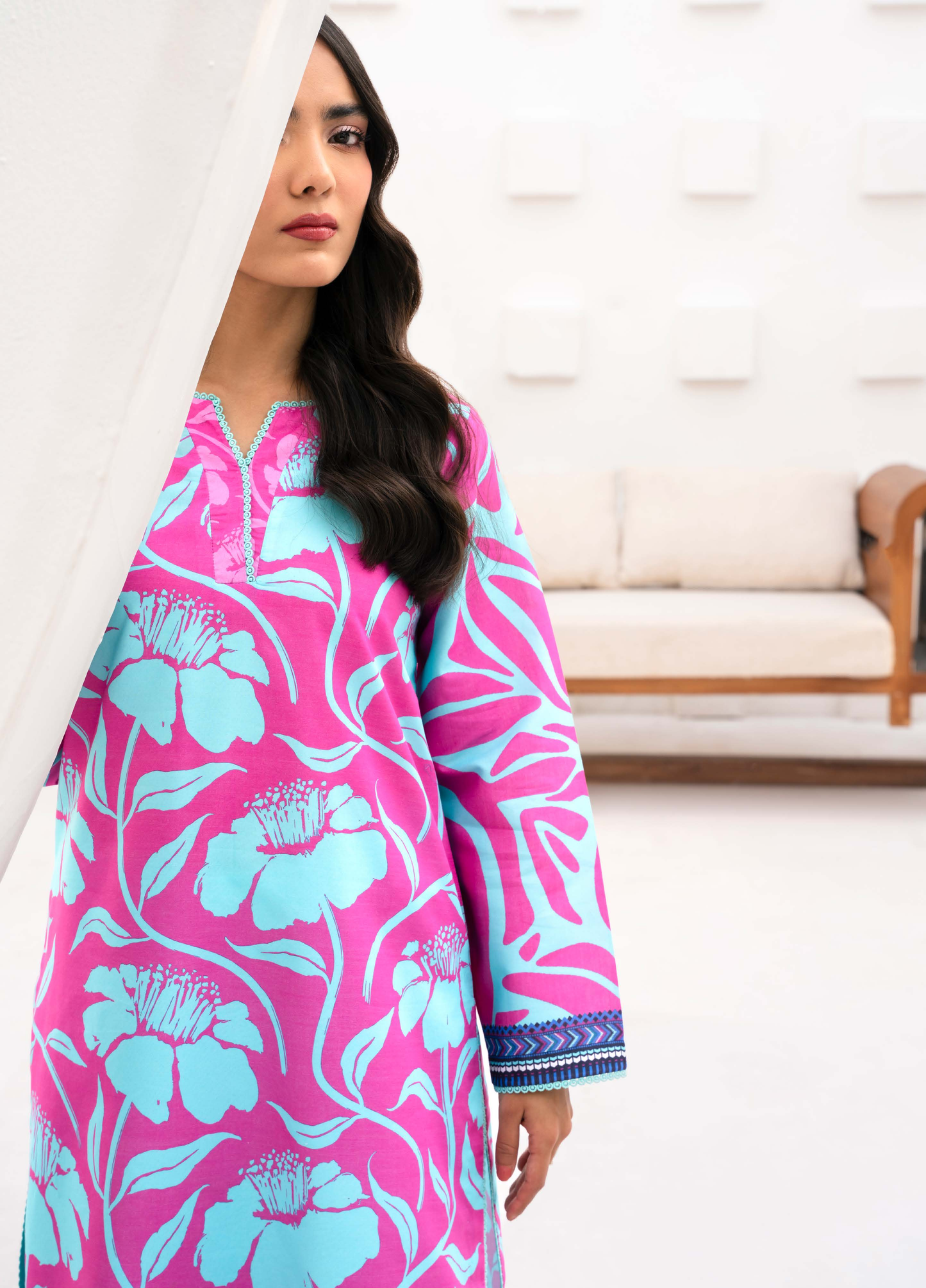 Dune & Bloom By Naqsh Digital Printed Lawn 2PC