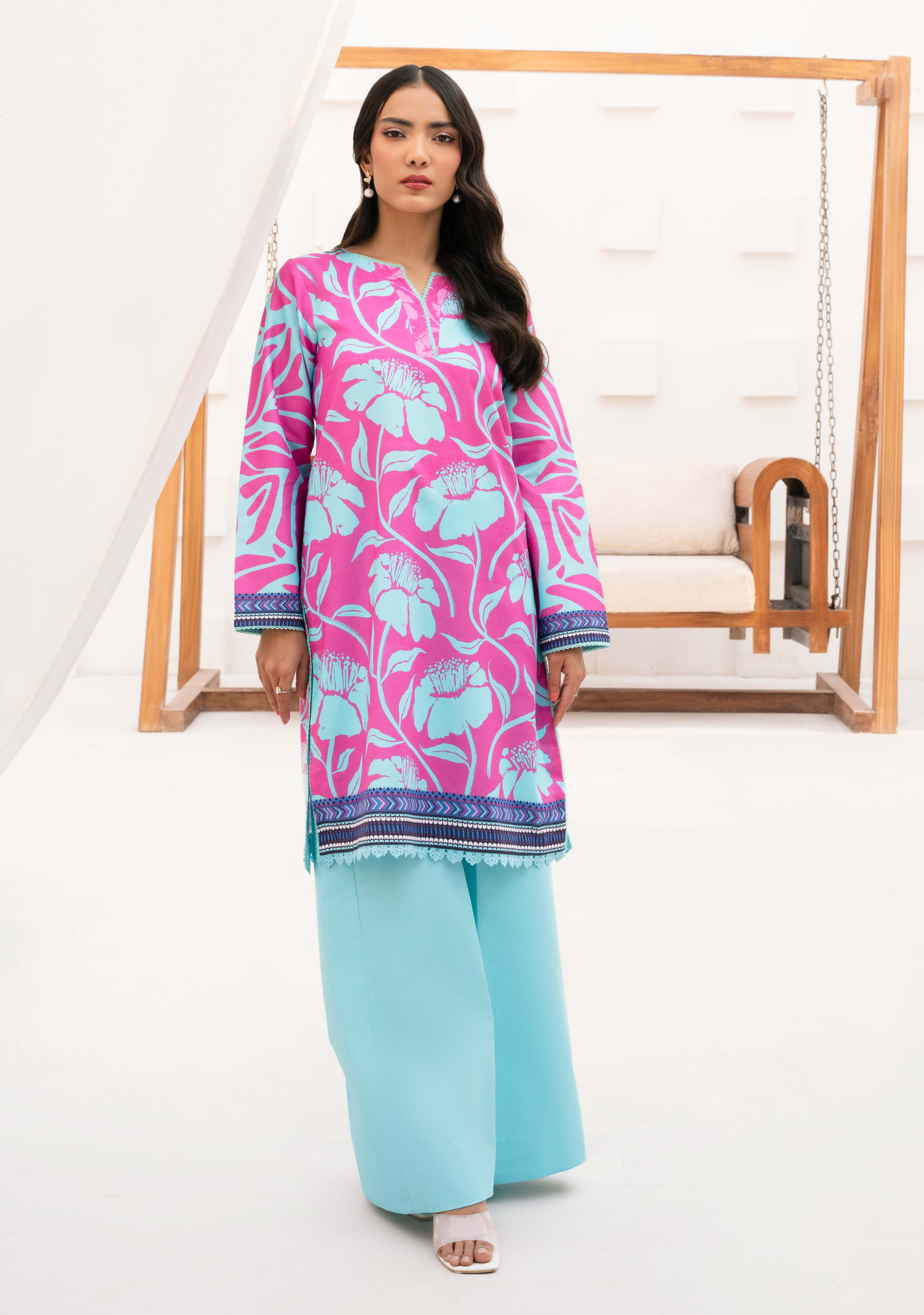 Dune & Bloom By Naqsh Digital Printed Lawn 2PC