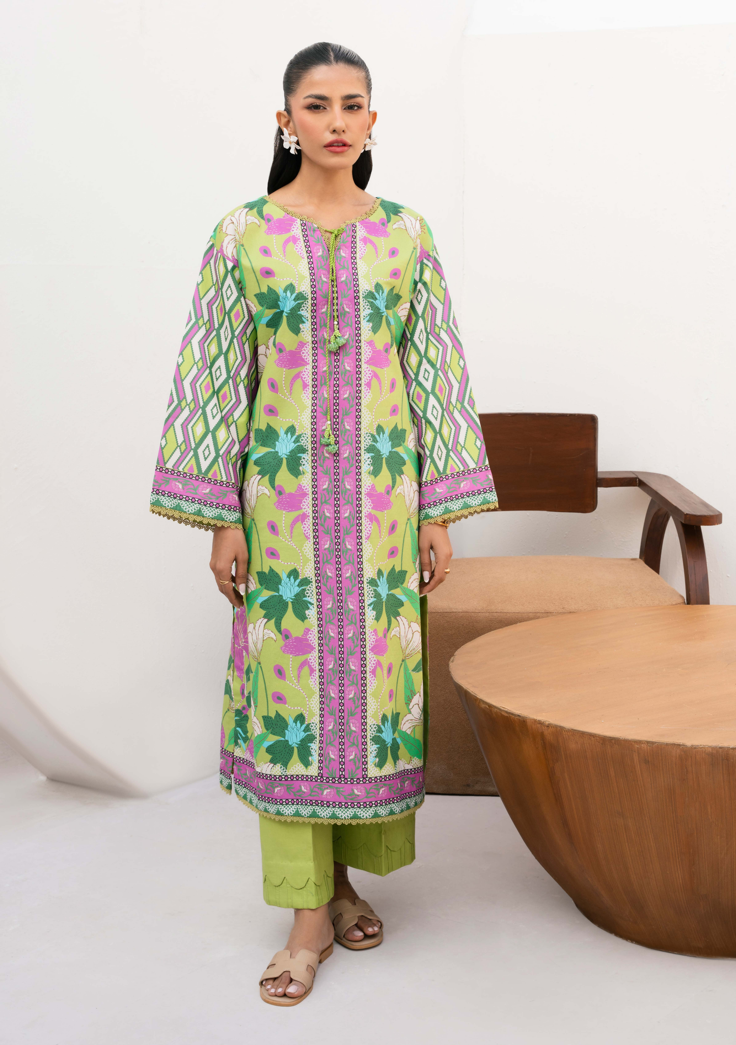 Dune & Bloom By Naqsh Digital Printed Lawn 2PC