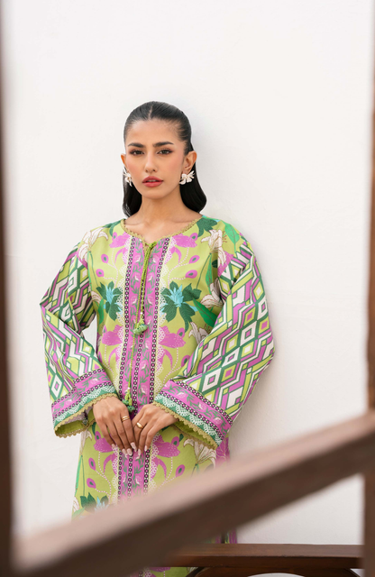 Dune & Bloom By Naqsh Digital Printed Lawn 2PC