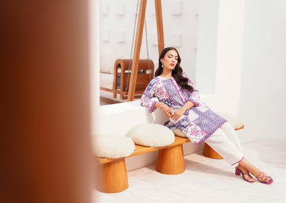 Dune & Bloom By Naqsh Digital Printed Lawn 2PC