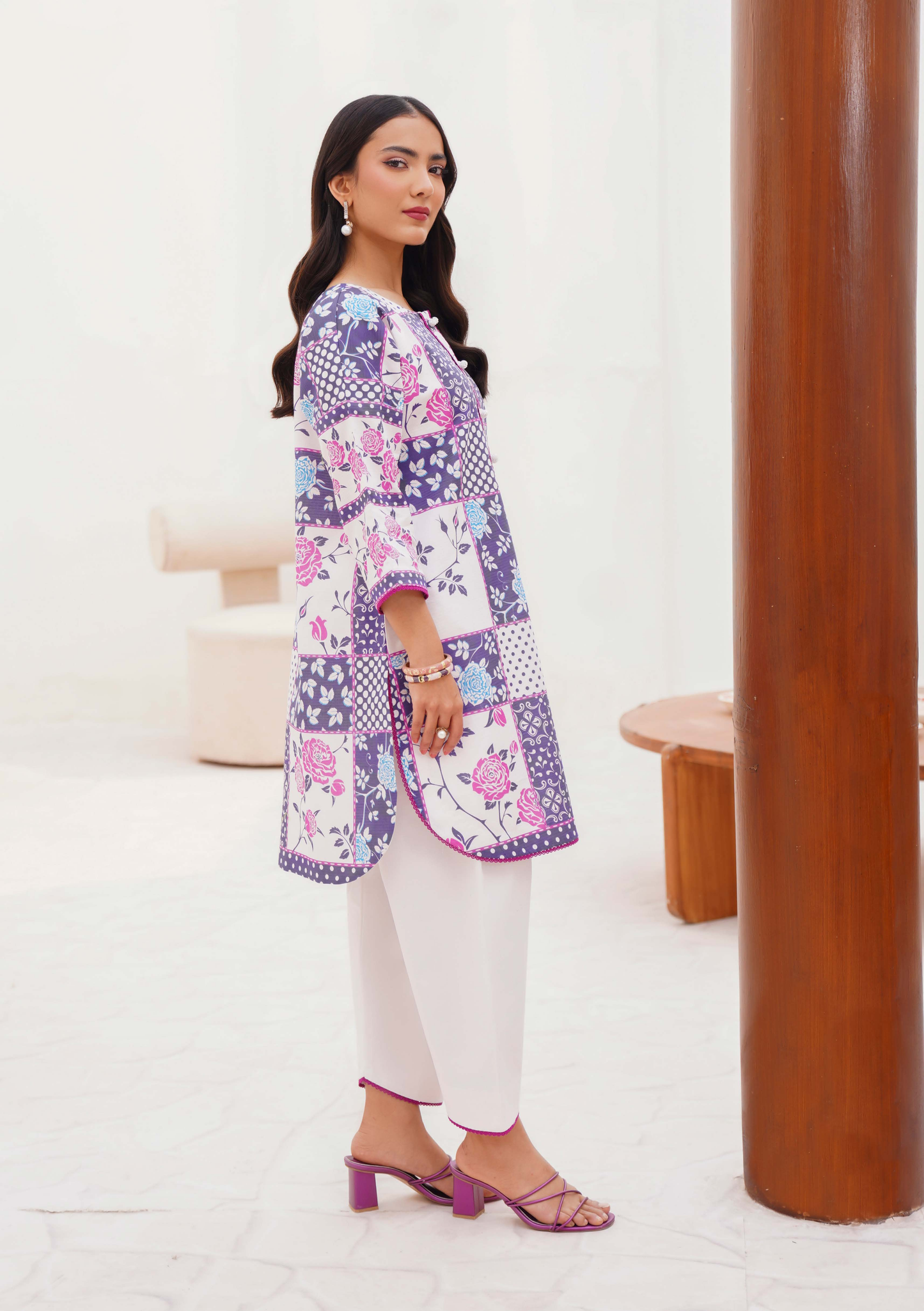 Dune & Bloom By Naqsh Digital Printed Lawn 2PC