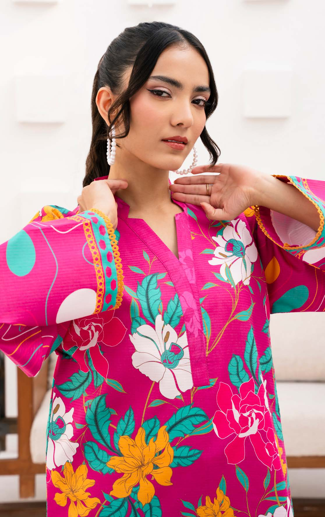 Dune & Bloom By Naqsh Digital Printed Lawn 2PC