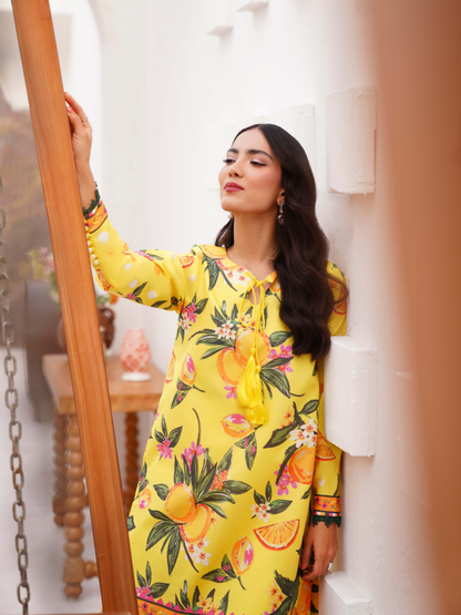 Dune & Bloom By Naqsh Digital Printed Lawn 2PC