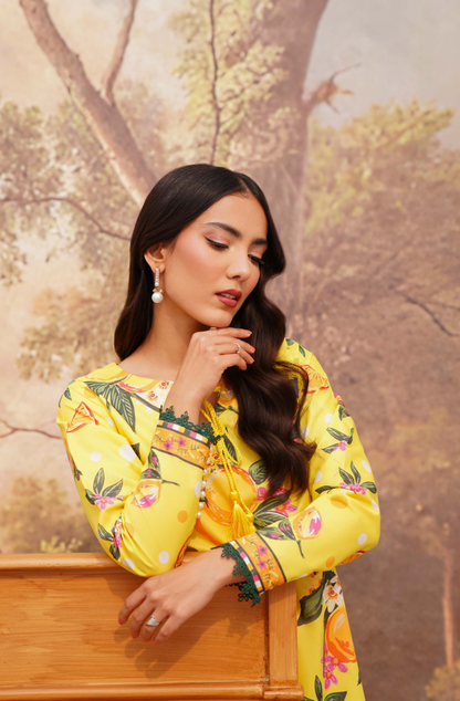 Dune & Bloom By Naqsh Digital Printed Lawn 2PC