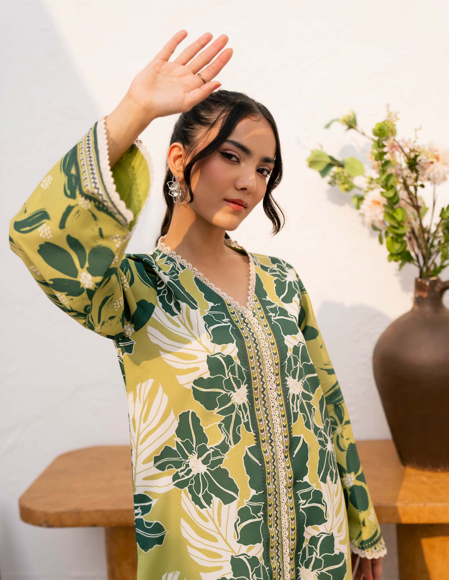 Dune & Bloom By Naqsh Digital Printed Lawn 2PC