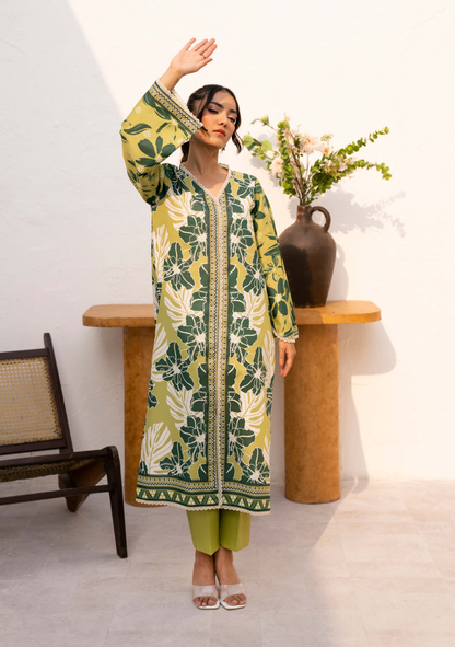 Dune & Bloom By Naqsh Digital Printed Lawn 2PC