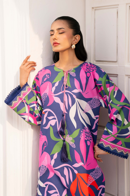 Dune & Bloom By Naqsh Digital Printed Lawn 2PC