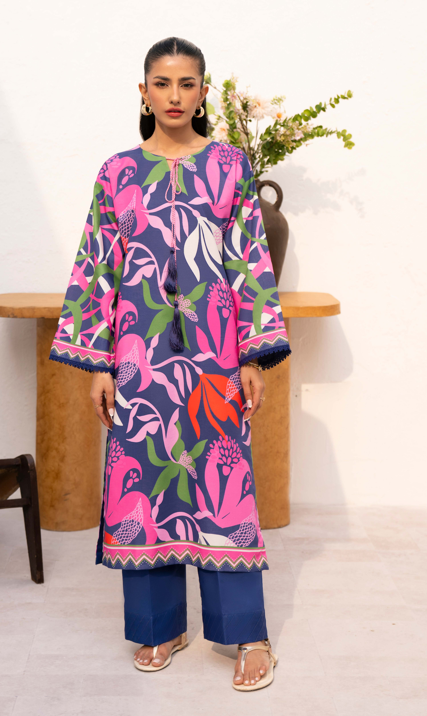 Dune & Bloom By Naqsh Digital Printed Lawn 2PC