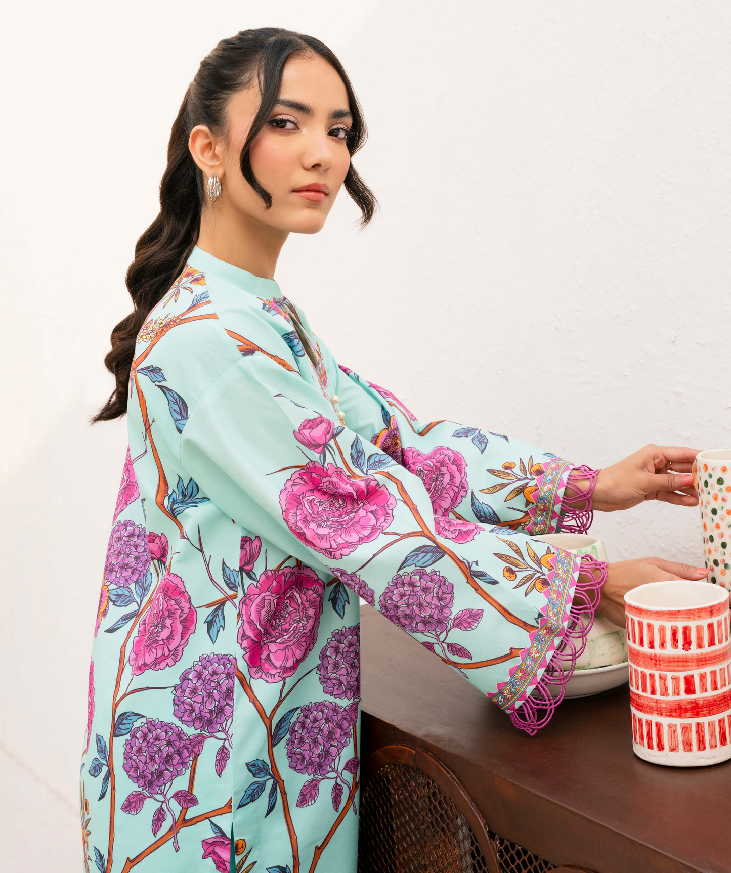 Dune & Bloom By Naqsh Digital Printed Lawn 2PC