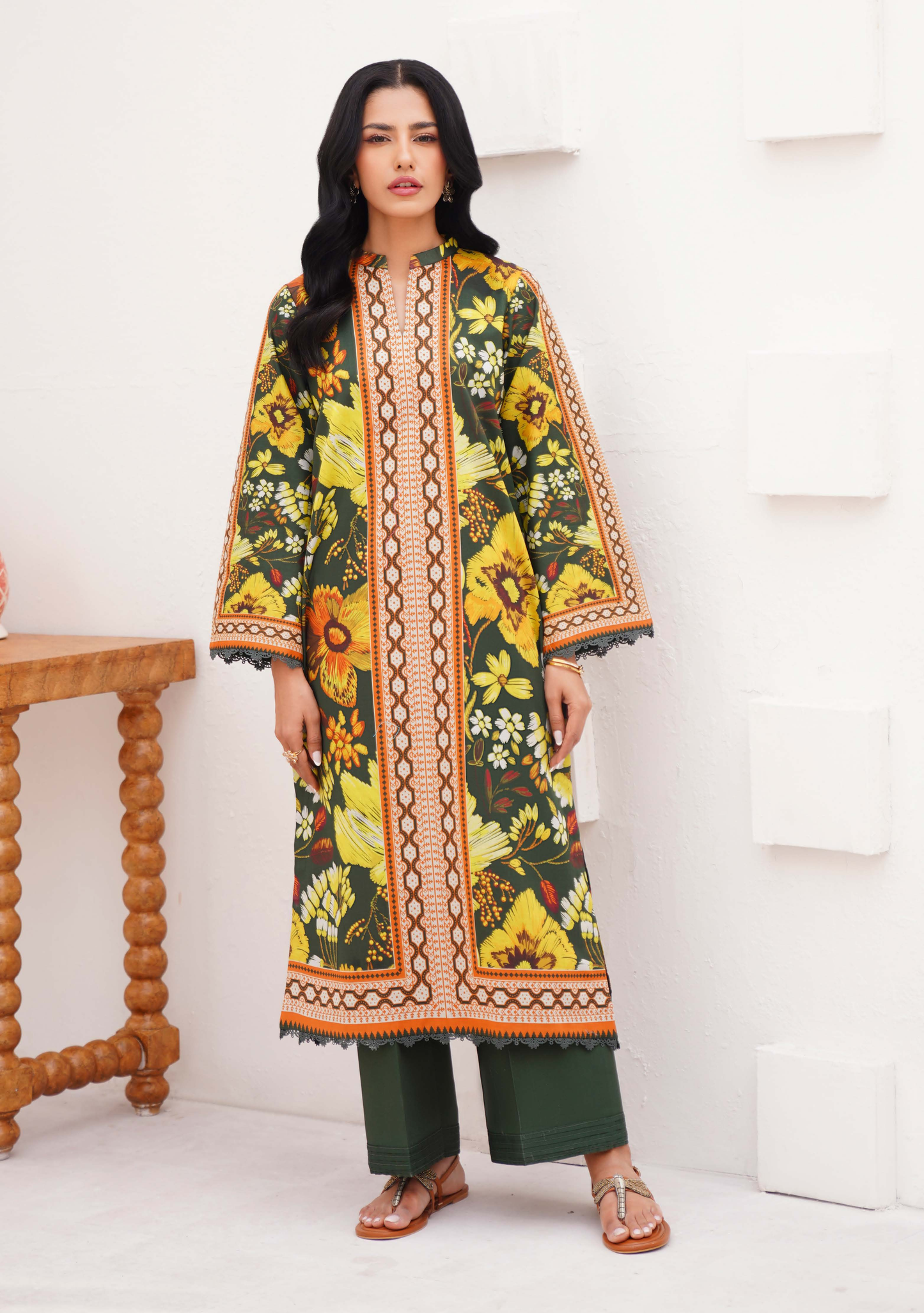 Dune & Bloom By Naqsh Digital Printed Lawn 2PC