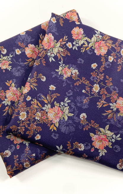 Anaya Noor Printed Dhanak Marina 2PC
