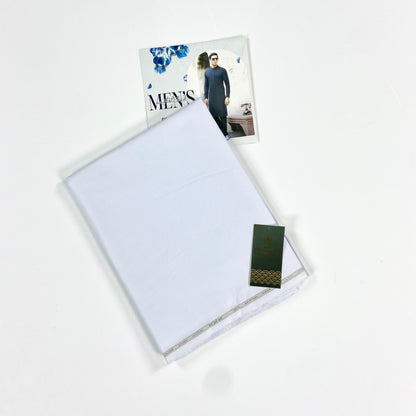 Taqwa Silver Storm Men’s Summer Cotton Unstitched Suit