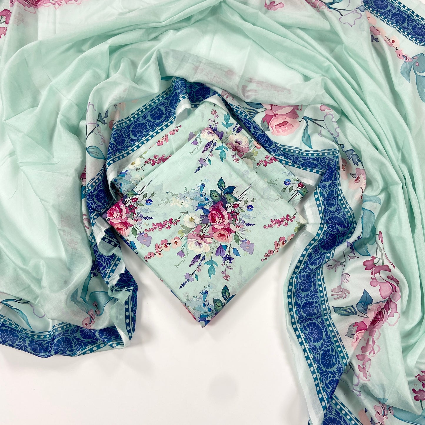 Bin Saeed Digital Printed Lawn 3PC