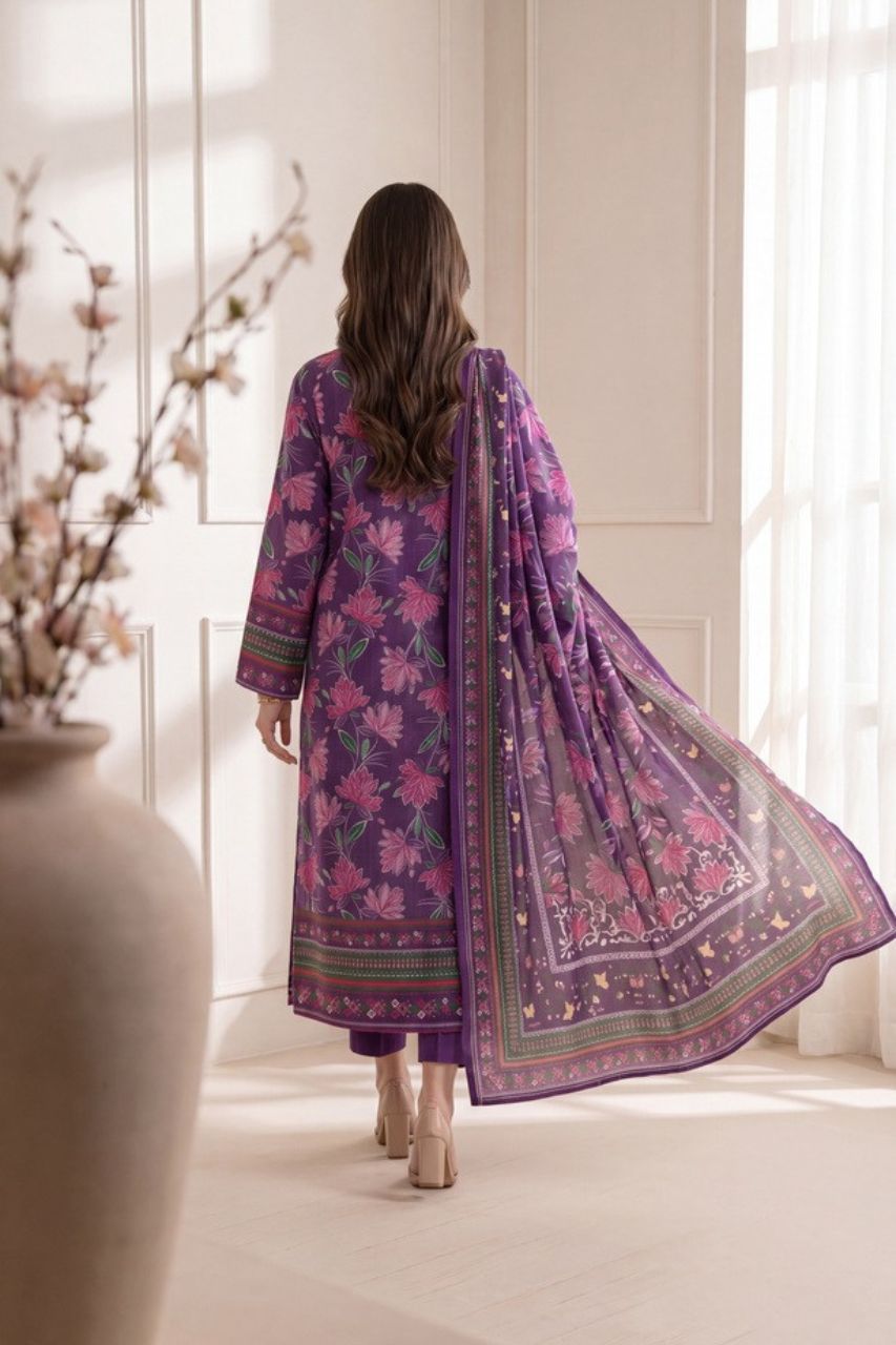 Rang Preet Digital Printed Lawn 3PC