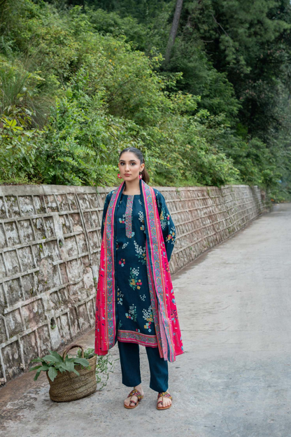Zesh Airjet Printed Khaddar 3PC