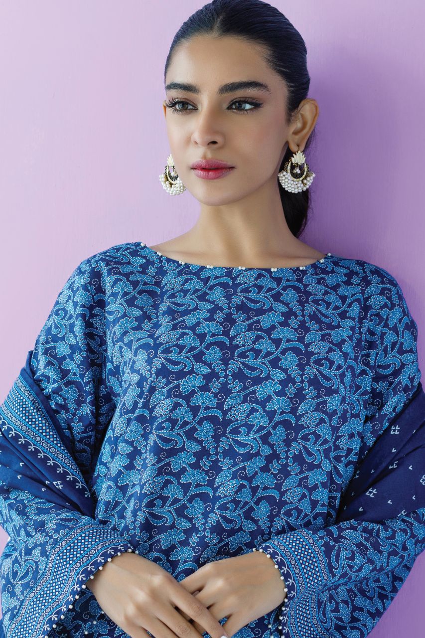 Orient Basic Printed Lawn 3PC