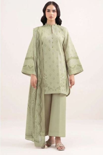 Sukoon By Sapphire Digital Printed Lawn 3PC