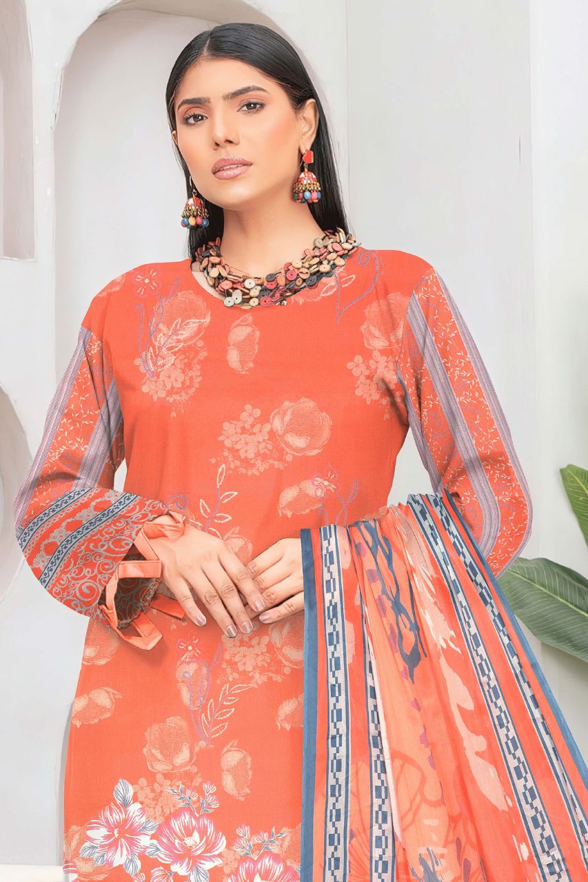 Aima vol -772 Digital Printed Unstitched Lawn Summer Collection 2024