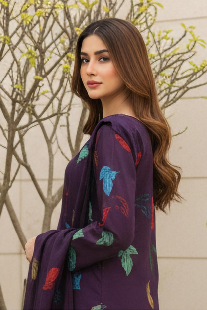 Motifz Premium Printed Khaddar 3PC